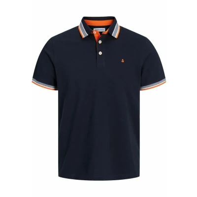 Image of Jack &amp; Jones Jjepaulos Polo shirt, Men&#039;s, Size: XS, Blue