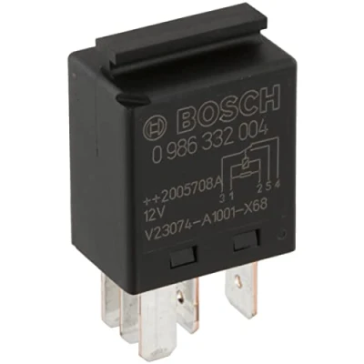 Image of Relay, headlight cleaning BOSCH 0 986 332 004