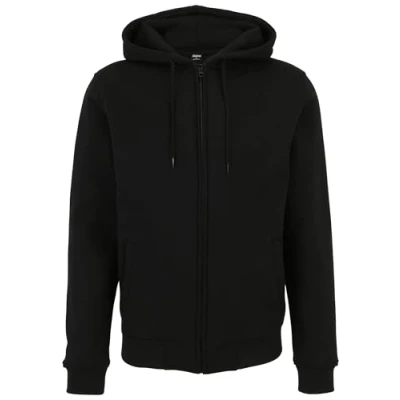 Image of Urban Classics Men&#039;s Hoodie, blk/blk, L