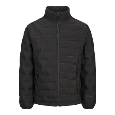 Image of Jack &amp; Jones Performance Jcosonic Stand Collar Jacket Outdoor jacket, Men&#039;s, Size: Small, Black