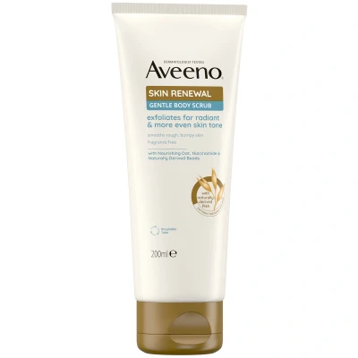 Image of Aveeno Skin Renewal Gentle Body Scrub 200ml