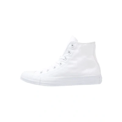 Image of Converse Chuck Taylor ALL STAR HI Hightop trainers, Size: 4.5, White Textile