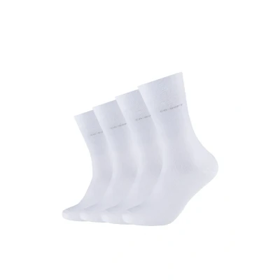 Image of camano 4 PACK Socks, Women&#039;s, Size: 2.5 5, Weiß
