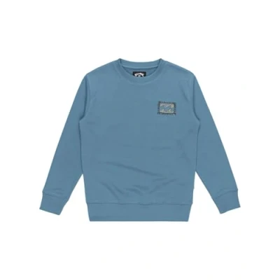 Image of Billabong Foundation Unisex Sweatshirt for kids, Size: 10y, Blue