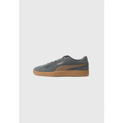 Image of Puma Smash 3.0 Unisex Trainers Dusky gray/flat bronzecoloured, Size: 6, bronze/coloured shoes