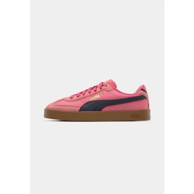 Image of Puma CLUB II ERA Unisex Trainers, Size: 8.5, Magic rose/new navy Leather/synthetics