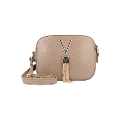 Image of Valentino Bags Divina Cross body bag, Women&#039;s, Size: One Size, Taupe