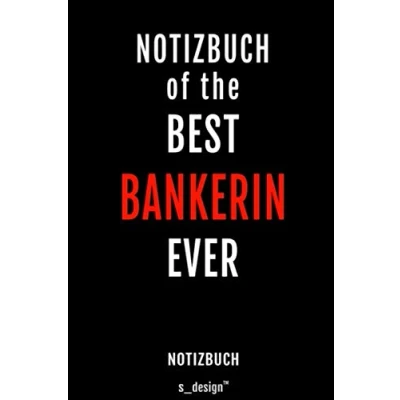 Image of Notizbuch für Banker/Bankerin: Originelle Geschenk Idee [120 Seiten gepunktet Punkte Raster blanko Papier]