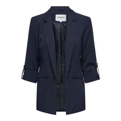 Image of ONLY Onlkayle Orleen LIFE Blazer, Women&#039;s, Size: 6, Night sky