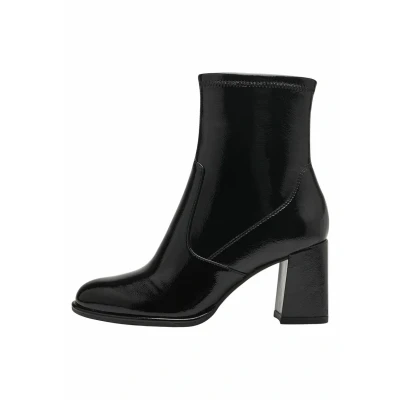 Image of Tamaris Classic ankle boots, Women&#039;s, Size: 3.5, Black patent Synthetics