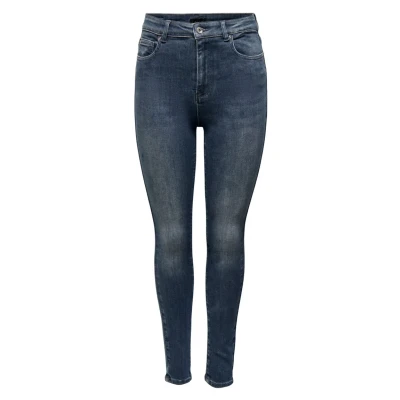 Image of ONLY Women&#039;s Jeans, Blue Black Denim, 30W / 34L