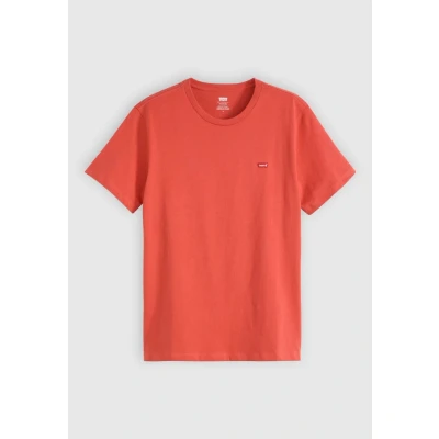Image of Levi&#039;s Original TEE Basic Tshirt, Men&#039;s, Size: Large, Red