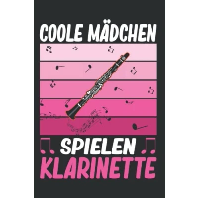 Image of Klarinette Notizbuch: Klarinettist / 6x9 Zoll 120 linierte Seiten