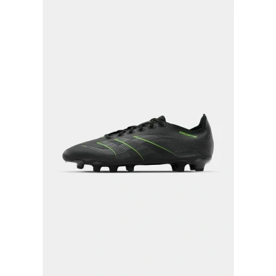 Image of adidas Performance Predator League MG Moulded stud football boots, Men&#039;s, Size: 12.5, Core black/carbon/lucid lemon shoes