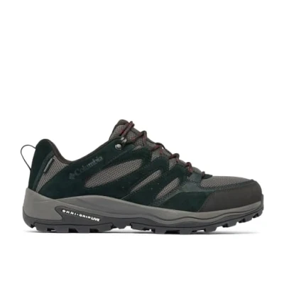 Image of Columbia REDMOND IV Hiking shoes, Men&#039;s, Size: 6, Black/mountain red shoes