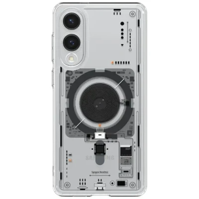 Image of Spigen Ultra Hybrid MagFit Neo One TPU Back Cover Transparent Samsung Galaxy S25 Edge