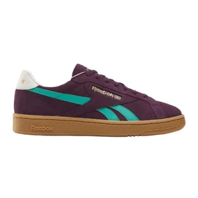 Image of Reebok Classic Trainers, Size: 8, Midnightplum/green/blanco Suede