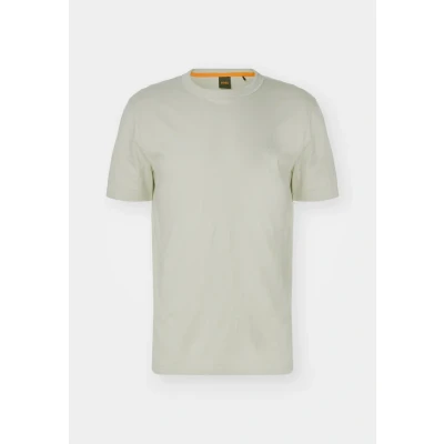 Image of BOSS Basic Tshirt, Men&#039;s, Size: Large, Light beige