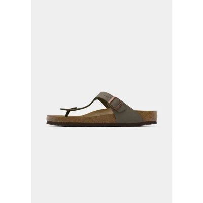 Image of Birkenstock Gizeh Tbar sandals, Size: 11.5, Stone Leather
