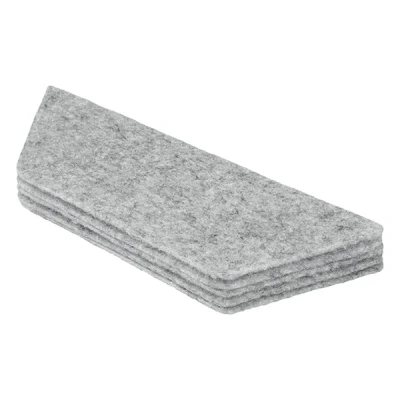 Image of Nobo Whiteboard Eraser Refill Pads, Pak of 10, Dry Wipe Surfaces, 1905326