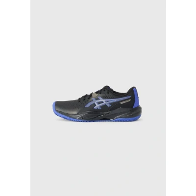 Image of Asics GEL Challenger 15 Clay court tennis shoes, Men&#039;s, Size: 11.5, Black/dark blue shoes
