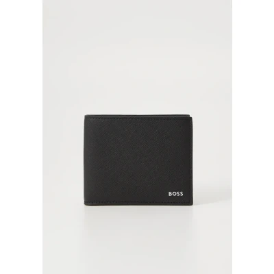 Image of BOSS ZAIR Trifold Wallet, Men&#039;s, Size: One Size, Black