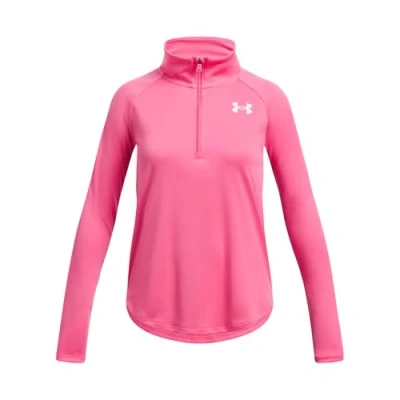 Image of Under Armour TECH Graphic Long sleeved top Super pink for kids, Size: 14 16y,