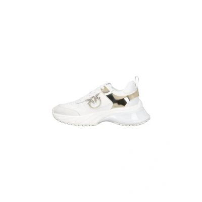 Image of Pinko SS0027P025 Ariel 02 Trainers, Women&#039;s, Size: 7, Pure white Leather