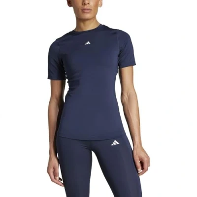 Image of adidas Performance Techfit Trainings TEE Sports Tshirt, Women&#039;s, Size: Medium, Legend ink