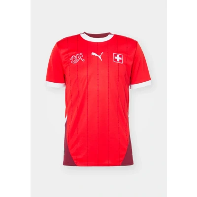 Image of Puma Switzerland FPF Stadium HOME Jersey Football shirt, Men&#039;s, Size: XXL, Red