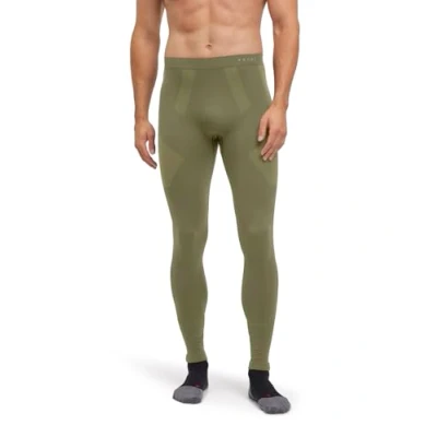 Image of FALKE Men&#039;s Warm Long M TI Functional Yarn Quick Dry 1 Piece Base Layer Bottom, Green (Herb 7754) new eco friendly, S