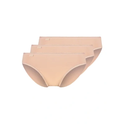 Image of Sloggi 3 PACK Briefs, Women&#039;s, Size: 16, Brush