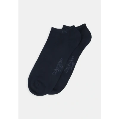 Image of Calvin Klein Underwear MEN Sneaker 2 PACK Socks, Men&#039;s, Size: 6 8, Navy