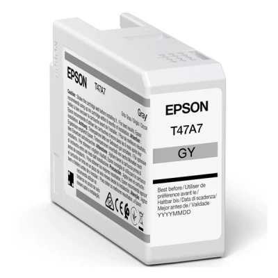Image of EPSON Ink T47A7 G,Black,50 ml