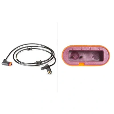 Image of Sensor, wheel speed HELLA 6PU 010 039 731