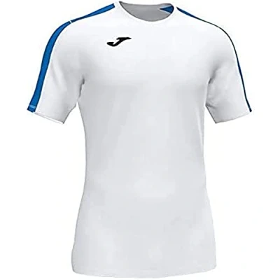 Image of Joma Academy Sports Tshirt, Men&#039;s, Size: Large, White/royal