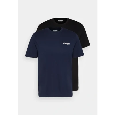 Image of Wrangler Men&#039;s T Shirt, True Navy, S