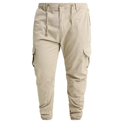 Image of Urban Classics Cargo Jogging Pants trousers, Men&#039;s, Size: XS, Sand