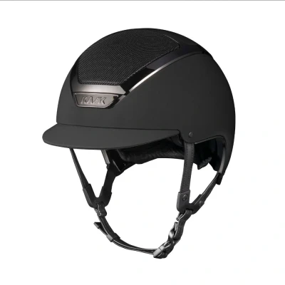 Image of Kask Dogma Chrome Riding Hat Black 60cm Horse Equestrian