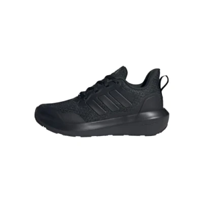 Image of Adidas Sportswear Fortarun 3.0 Shoes KIDS Trainers core black grey six for kids, Size: 5 Synthetics/textile