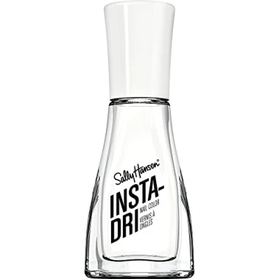 Image of Sally Hansen Insta Dri 1 Stroke Coat Done! Nail Varnish 9.17ml (Various Shades) White on Time