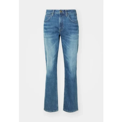 Image of Lee Brooklyn Straight leg jeans, Men&#039;s, Size: 33x30, Blue denim