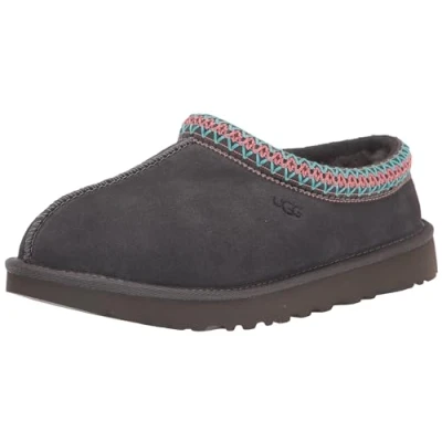 Image of UGG Tasman Slippers, Women&#039;s, Size: 3, Dark grey Suede