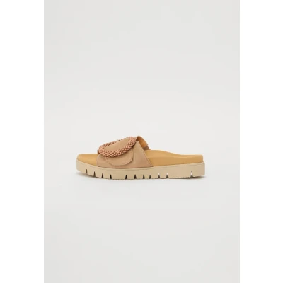 Image of Gabor Women&#039;s Mules, Slippers, Caramel 14, 39 EU