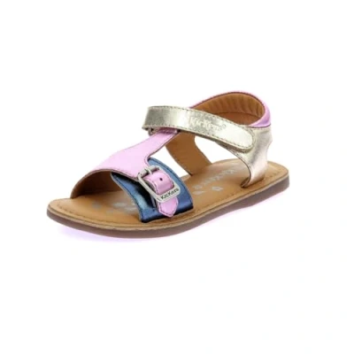 Image of Kickers Diazz Sandals for kids, Size: 240, Beige/marine shoes