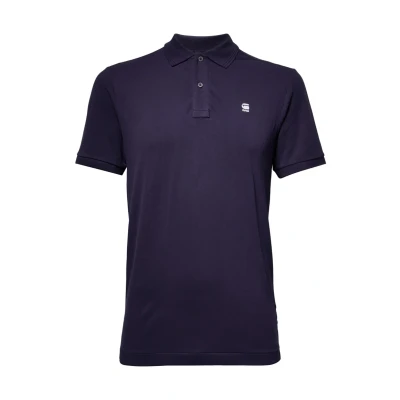 Image of G STAR RAW Men&#039;s Dunda Slim Polo Polos, Blue (Sartho D11595 5864 6067), M