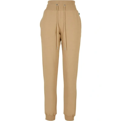 Image of Urban Classics HIGH Waist Tracksuit bottoms, Women&#039;s, Size: XXL, Unionbeige