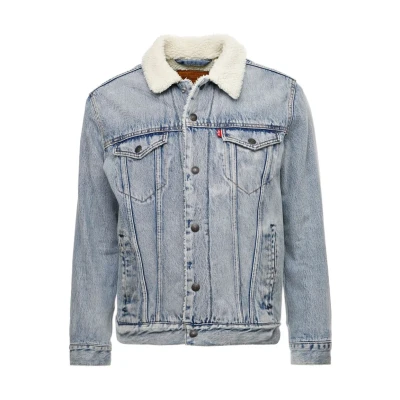 Image of Levi&#039;s Men&#039;s Type 3 Sherpa Trucker, Stonebridge, XS