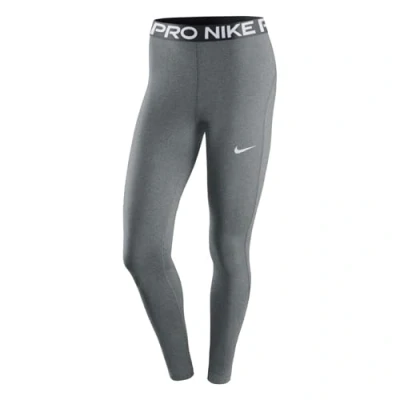 Image of Nike Performance Leggings, Women&#039;s, Size: XS, Smoke grey heather/black/white