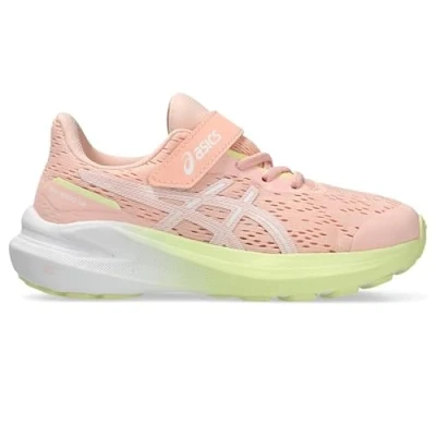 Image of Asics GT1000 13 Unisex Road running shoes for kids, Size: K13, Breeze/white Textile/synthetics